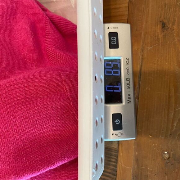 CABLE & Gage Button Down Cardigan Crew Neck Sweater Lightweight Bright P… - Picture 13 of 13